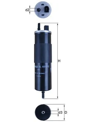 MAHLE KL831/12