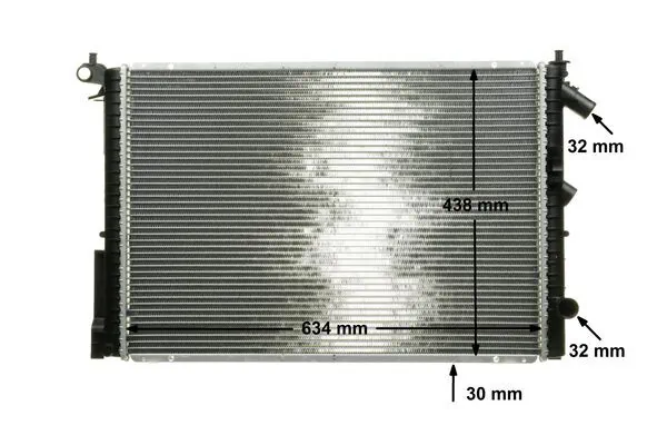 Radiateur, refroidissement du moteur MAHLE CR 312 000P