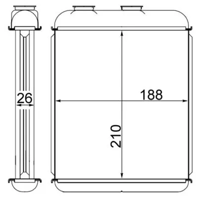 Système de chauffage MAHLE AH 41 000S