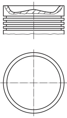 Piston MAHLE 005 35 00
