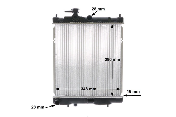 Radiateur, refroidissement du moteur MAHLE CR 844 000S
