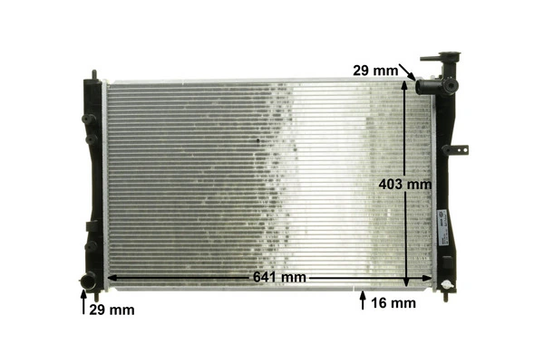 Radiateur, refroidissement du moteur MAHLE CR 1879 000S