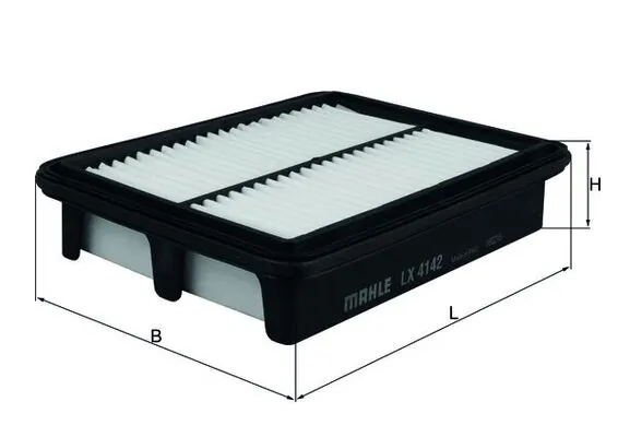 MAHLE LX4142 — Повітряний фільтр