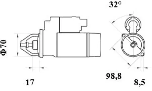 Démarreur MAHLE MS 296