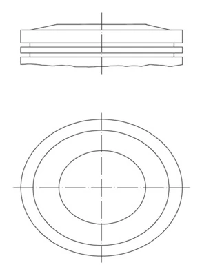 Piston MAHLE 012 10 03