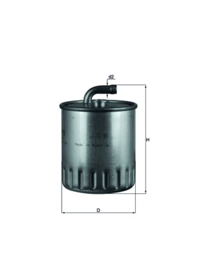 MAHLE KL179 — Фільтр паливний (вир-во Knecht-Mahle)
