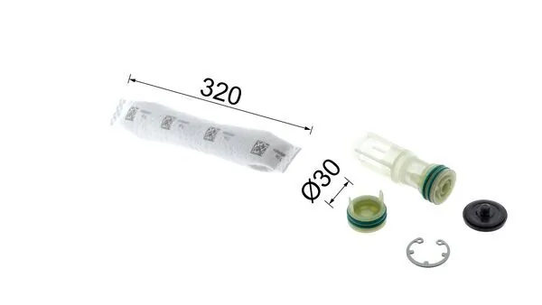 Filtre déshydratant, climatisation MAHLE AD 317 000P