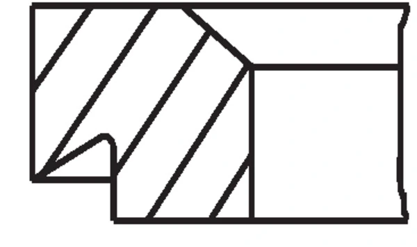 Jeu de segments de pistons MAHLE 503 59 N0
