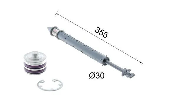 Filtre déshydratant, climatisation MAHLE AD 183 000P