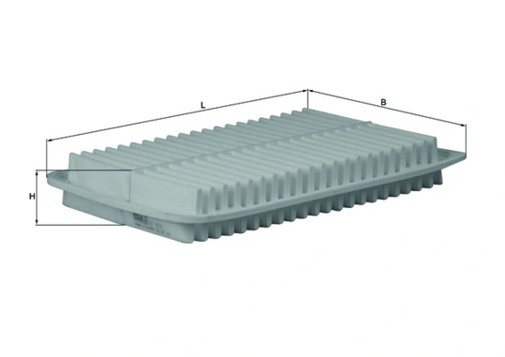 MAHLE LX1612 — Фільтр повітряний