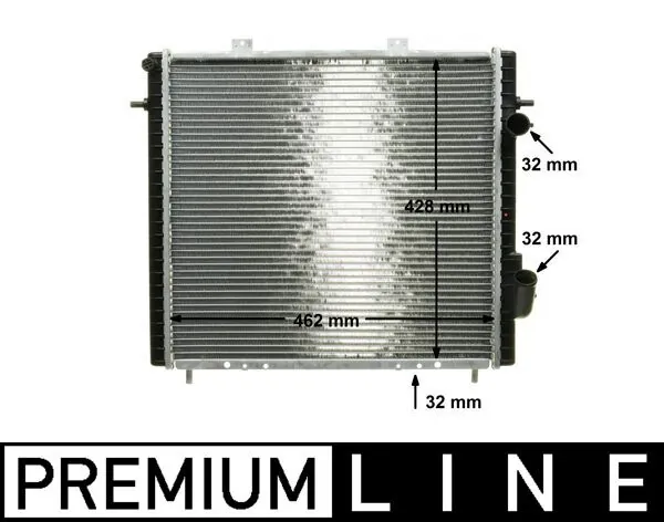 Radiateur, refroidissement du moteur MAHLE CR 148 000P