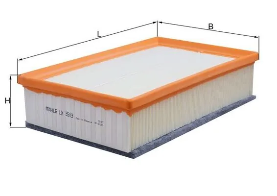 MAHLE LX3503 — Фільтр повітряний