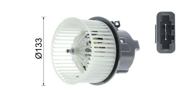Pulseur d'air habitacle MAHLE AB 120 000P