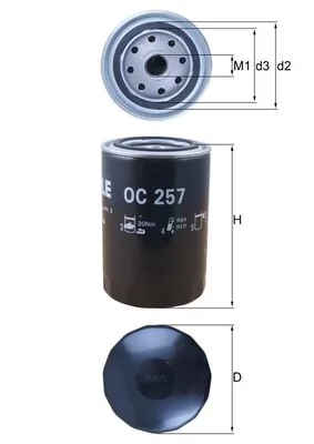 MAHLE OC257