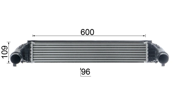 Intercooler, échangeur MAHLE CI 638 000P