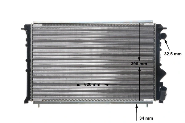 Radiateur, refroidissement du moteur MAHLE CR 452 000S