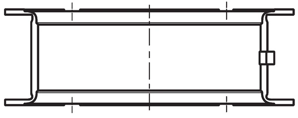 Coussinet de vilebrequin MAHLE 001 FL 10358 050