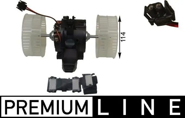 Pulseur d'air habitacle MAHLE AB 133 000P