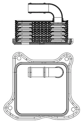 Radiateur d'huile MAHLE CLC 2 000S