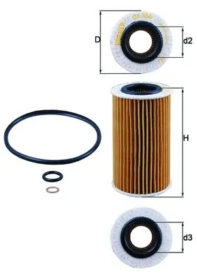 MAHLE OX384D