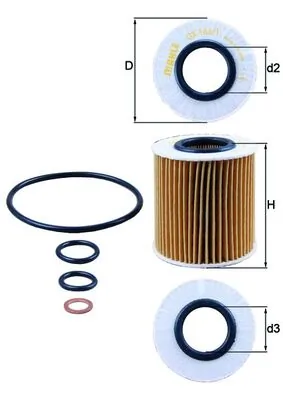 MAHLE OX166/1D