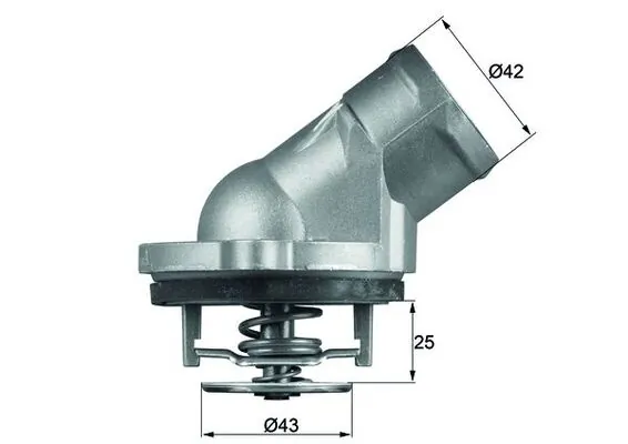 MAHLE TI4587D — Термостат