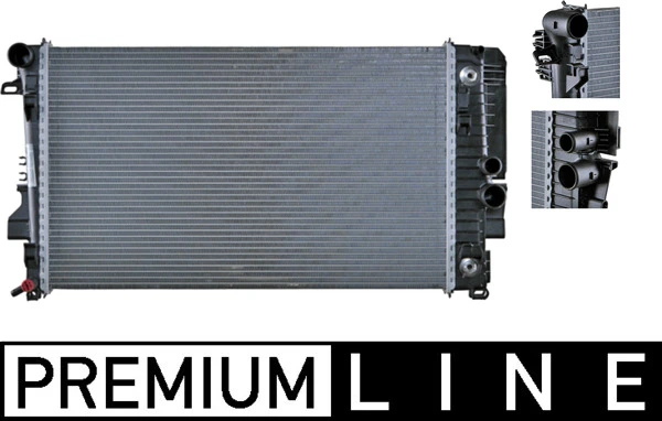 Radiateur, refroidissement du moteur MAHLE CR 1173 000P