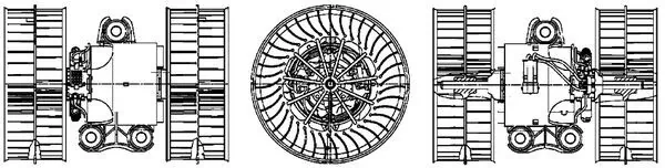 Pulseur d'air habitacle MAHLE AB 40 000P