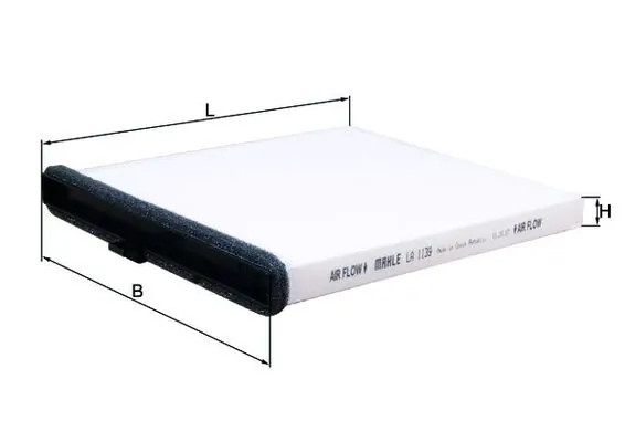 MAHLE LA1139 — Фільтр салону