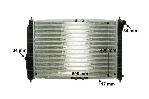 Radiateur, refroidissement du moteur MAHLE CR 1310 000P