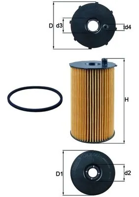 MAHLE OX205/2D
