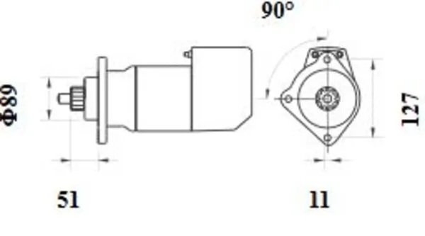 Démarreur MAHLE MS 530