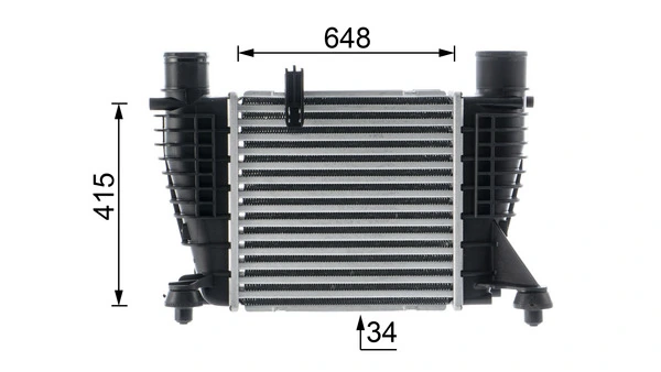 Intercooler, échangeur MAHLE CI 12 000P