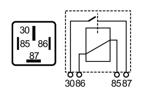 Relais, courant de travail MAHLE MR 34