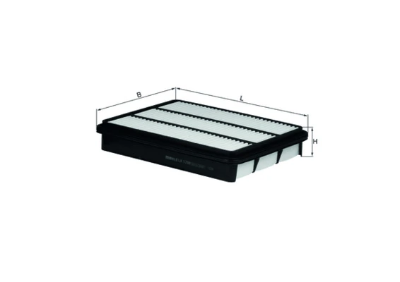 MAHLE LX1700 — Фільтр повітряний