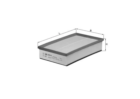 MAHLE LX864 — Повітряний фільтр