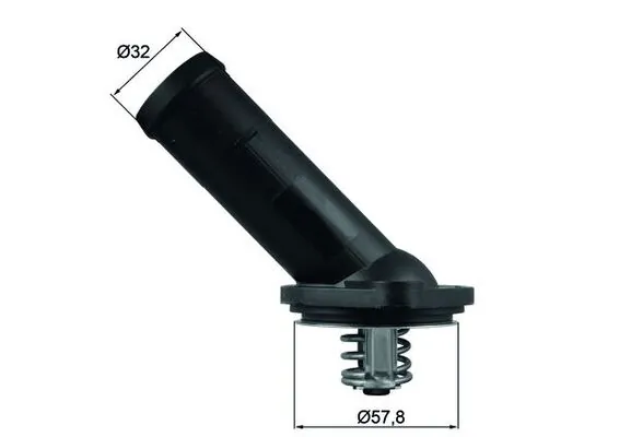MAHLE TI 225 92D — Термостат