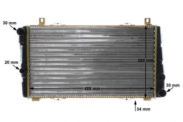 Radiateur, refroidissement du moteur MAHLE CR 2034 000S