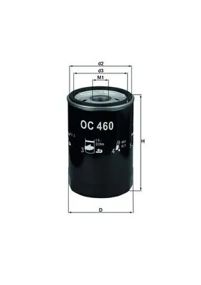 MAHLE OC460