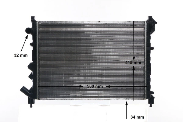 Radiateur, refroidissement du moteur MAHLE CR 610 000S