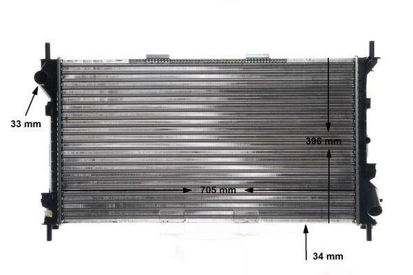 Radiateur, refroidissement du moteur MAHLE CR 1196 000S
