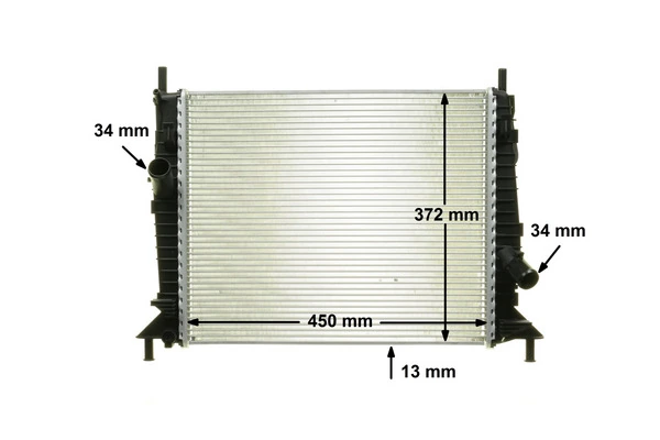 Radiateur, refroidissement du moteur MAHLE CR 1352 000P
