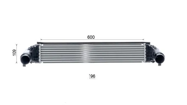 Intercooler, échangeur MAHLE CI 624 000P
