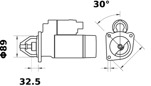 Démarreur MAHLE MS 299