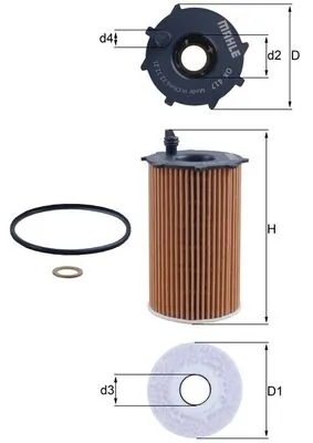 MAHLE OX417D