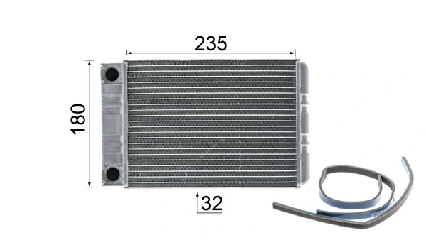 Système de chauffage MAHLE AH 77 000P