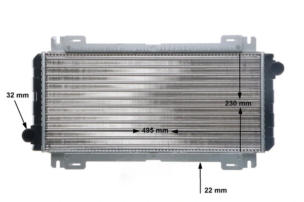 Radiateur, refroidissement du moteur MAHLE CR 619 000S