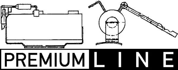 Résistance, pulseur d'air habitacle MAHLE ABR 10 000P