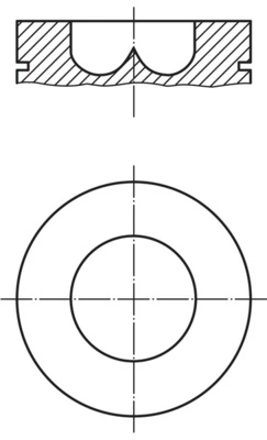 Piston MAHLE 038 12 00