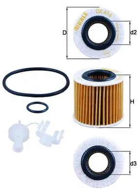 MAHLE OX416D2